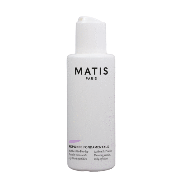 Matis Paris AUTHENTIK-POWDER daily exfoliating foaming powder with natural oyster shell and argan kernel powder